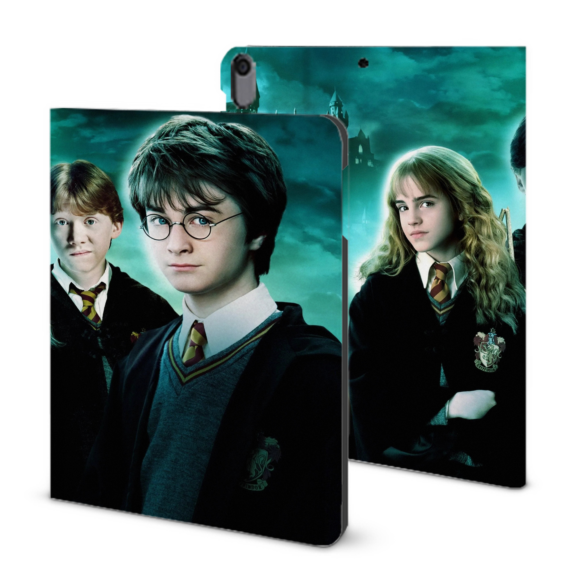 （画像用） Harry Potter ハリー・ポッターシリーズ IPad ケース ブック型 PUレザー TPU 耐衝撃 軽量 薄型 ペン収納なし 全面保護 IPad 各モデル対応